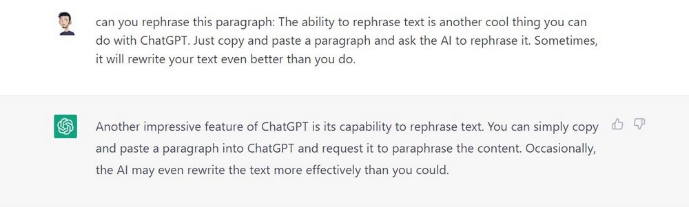 chatgpt for rewrite