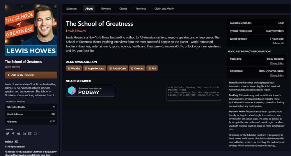 school of greatness